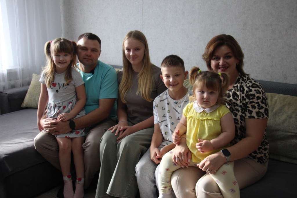«Дети – главная радость жизни», - считает многодетная мама Ольга Граховская 