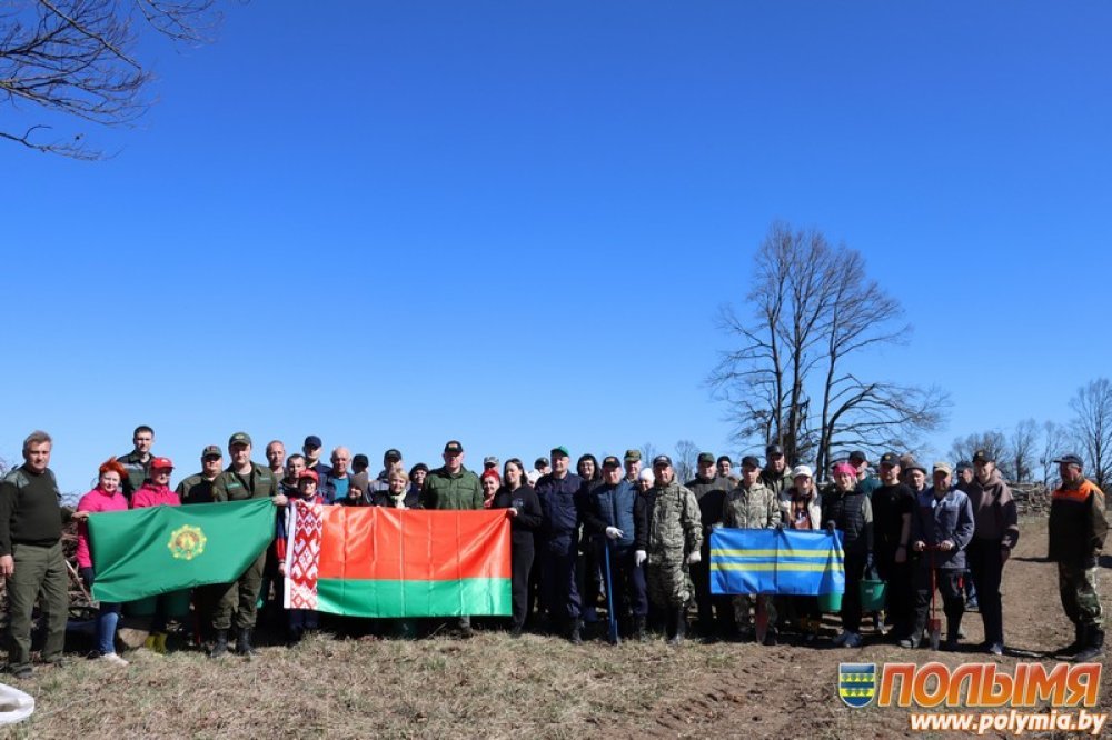 В КОРЕЛИЧСКОМ РАЙОНЕ ПРОХОДИТ АКЦИЯ «ДАЙ ЛЕСУ НОВАЕ ЖЫЦЦЁ» 