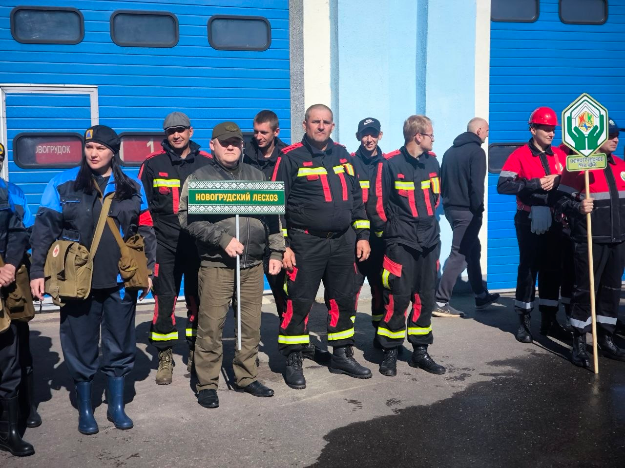 Резерв, который не подведет. В Новогрудке выявили лучшие санитарные и пожарные дружины (+ФОТО)